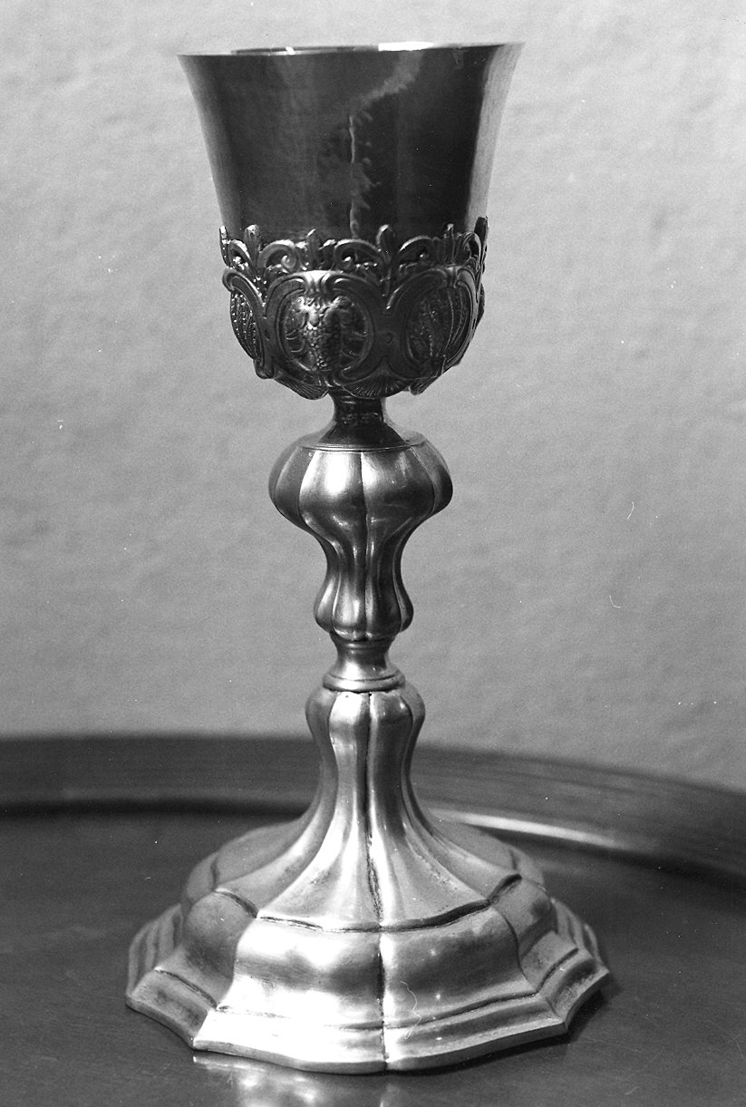 calice - ambito parmense (metà sec. XVIII)