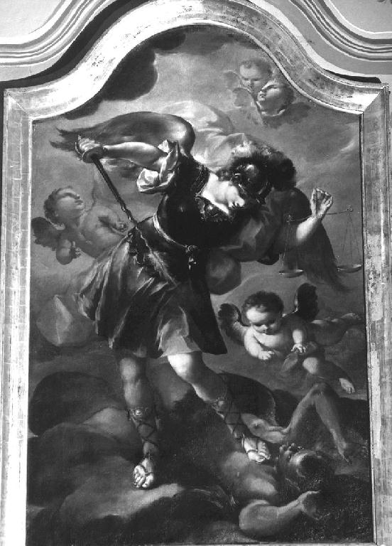 san Michele Arcangelo (dipinto) - ambito emiliano (prima metà sec. XVIII)