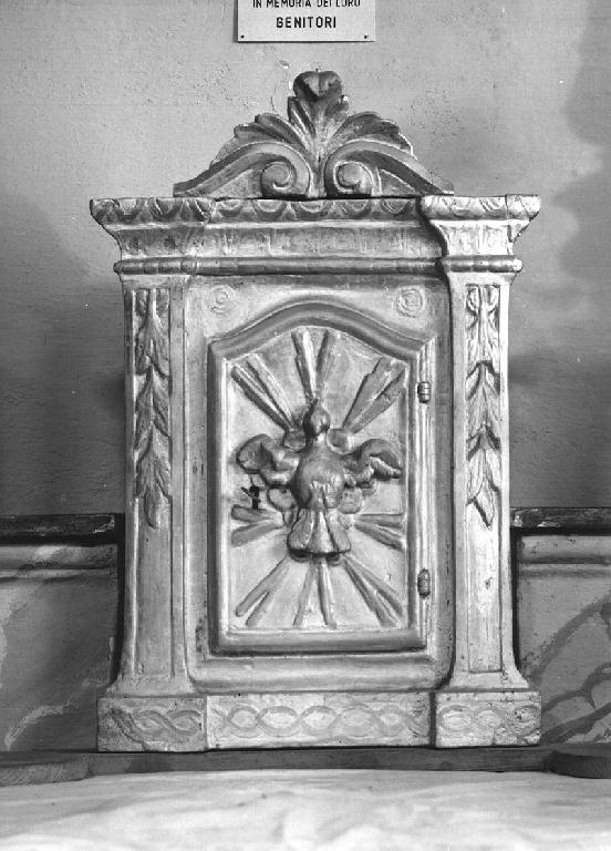 tabernacolo - ambito piacentino (sec. XIX)