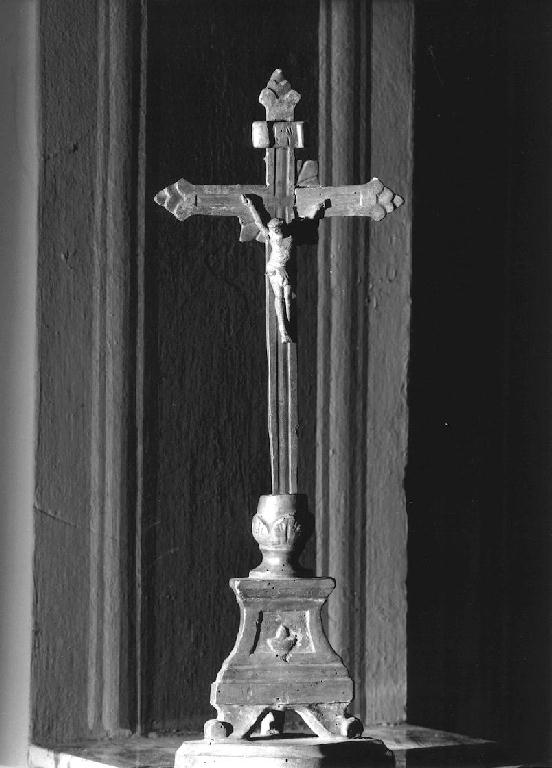 croce d'altare - ambito piacentino (sec. XIX)