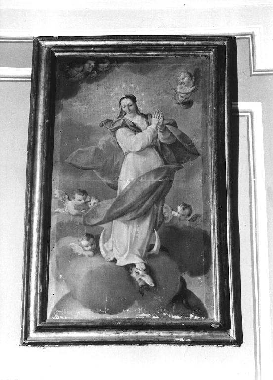 Madonna assunta (dipinto) - ambito piacentino (ultimo quarto sec. XVIII)