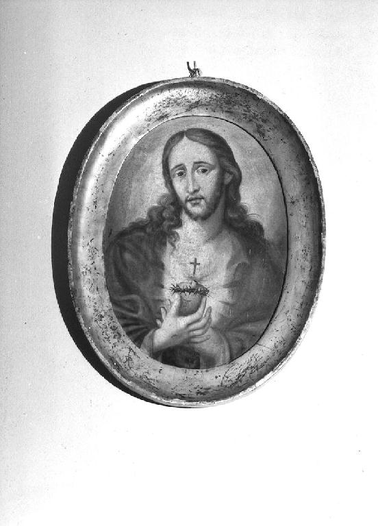 Sacro Cuore di Gesù (dipinto) - ambito piacentino (sec. XIX)