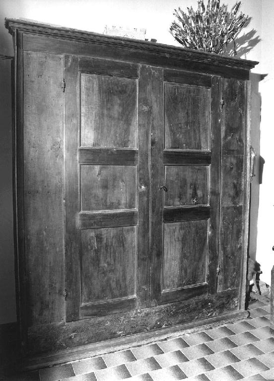 armadio - ambito piacentino (sec. XVII)