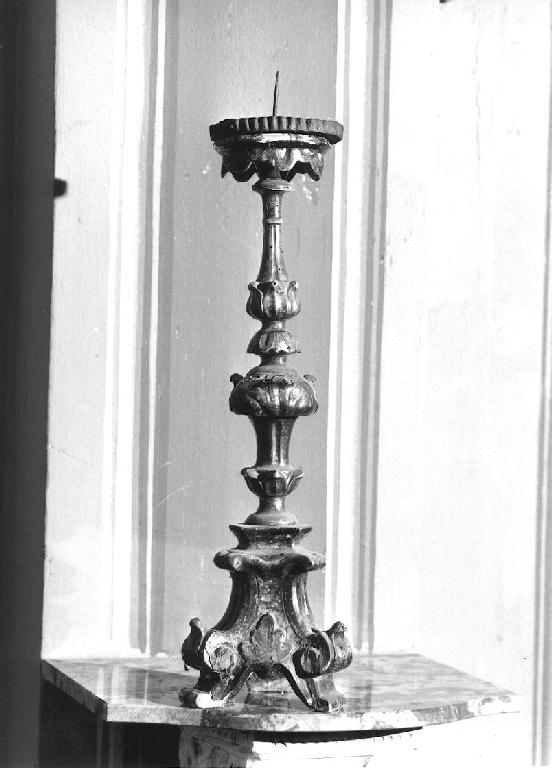 candeliere, serie - ambito piacentino (sec. XVIII)