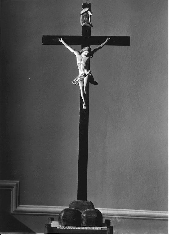 croce d'altare - ambito piacentino (seconda metà sec. XVIII)