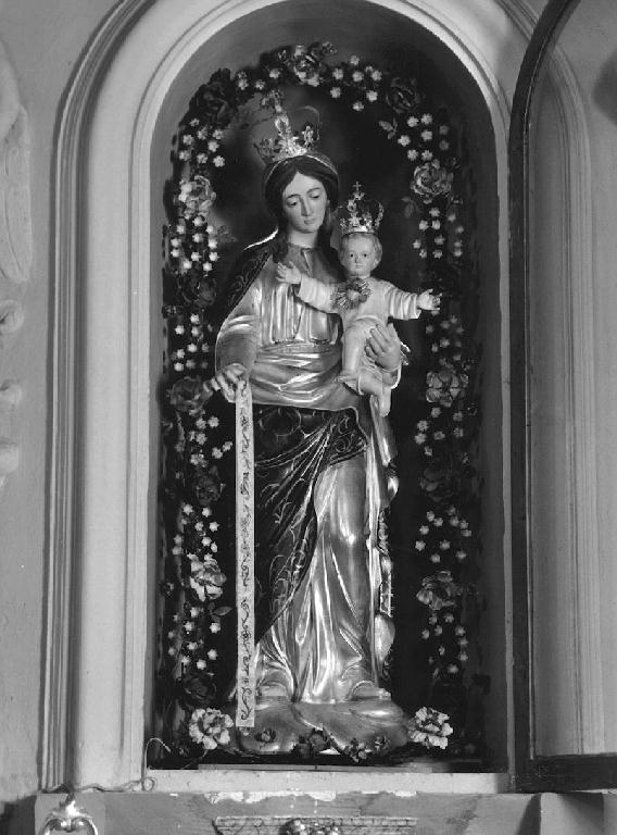 Madonna della Cintola (statua) - ambito piacentino (seconda metà sec. XIX)