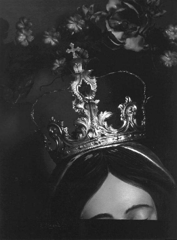 corona da statua, serie - produzione Italia settentrionale (fine/inizio secc. XIX/ XX)