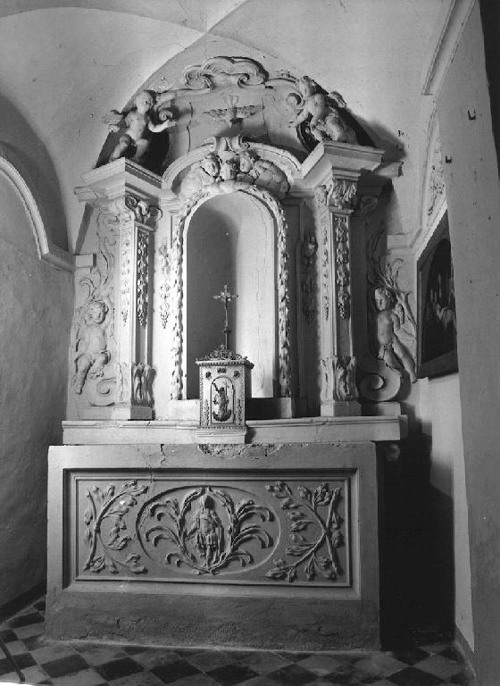 altare - ambito emiliano-lombardo (primo quarto sec. XVIII)