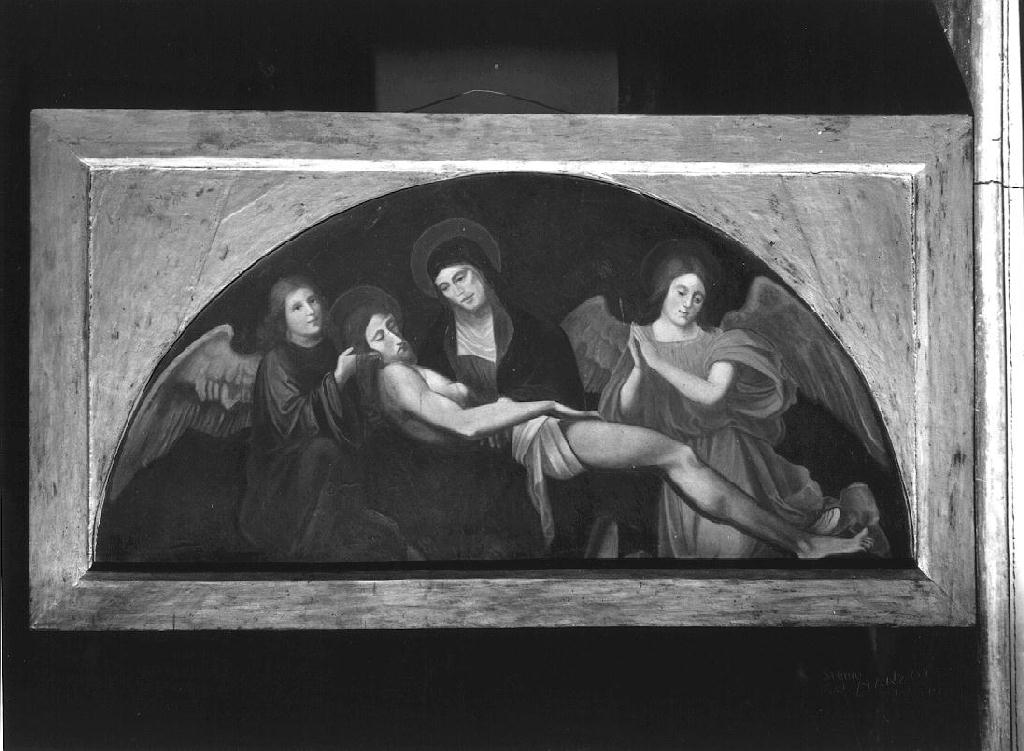 compianto sul Cristo morto (dipinto) di Benussi Fermo (prima metà sec. XX)