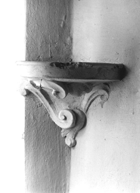 mensola, serie - ambito emiliano-lombardo (prima metà sec. XVIII)