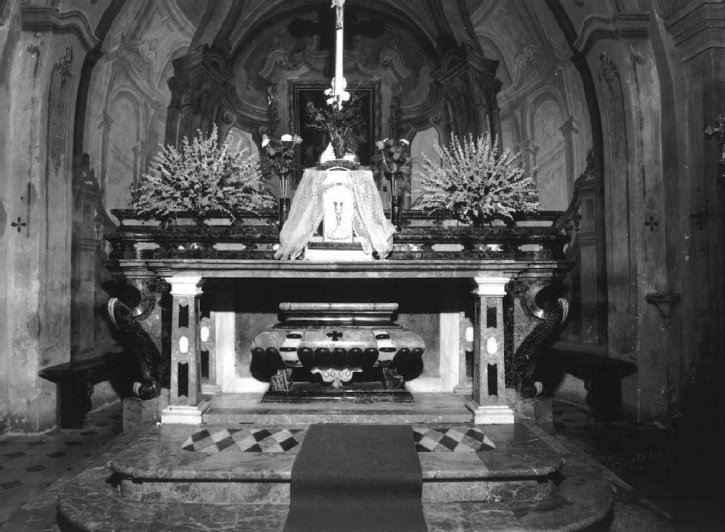 altare maggiore - ambito lombardo (sec. XVIII)