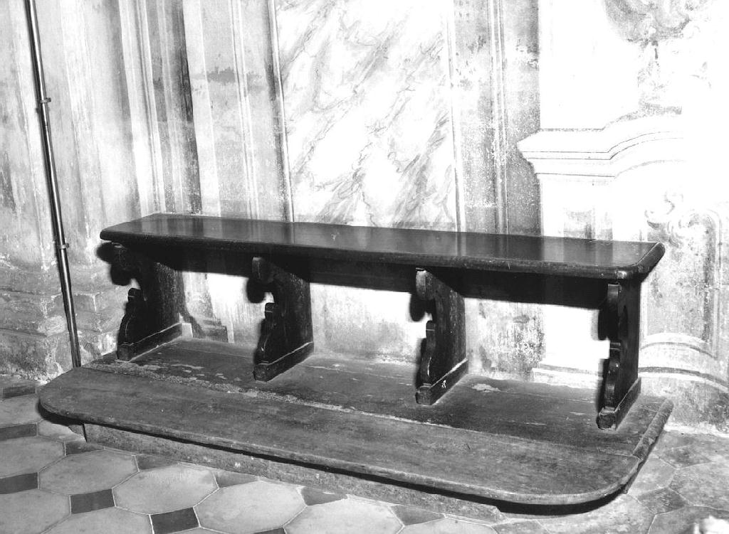 banco da chiesa - ambito piacentino (sec. XIX)