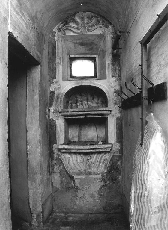 lavabo da sacrestia - ambito piacentino (sec. XVIII)