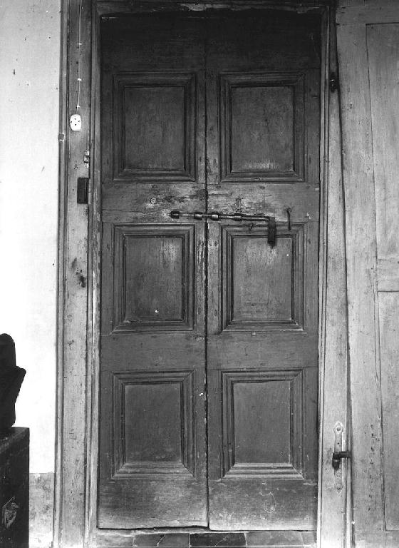 porta - ambito piacentino (fine/inizio secc. XVII/ XVIII)