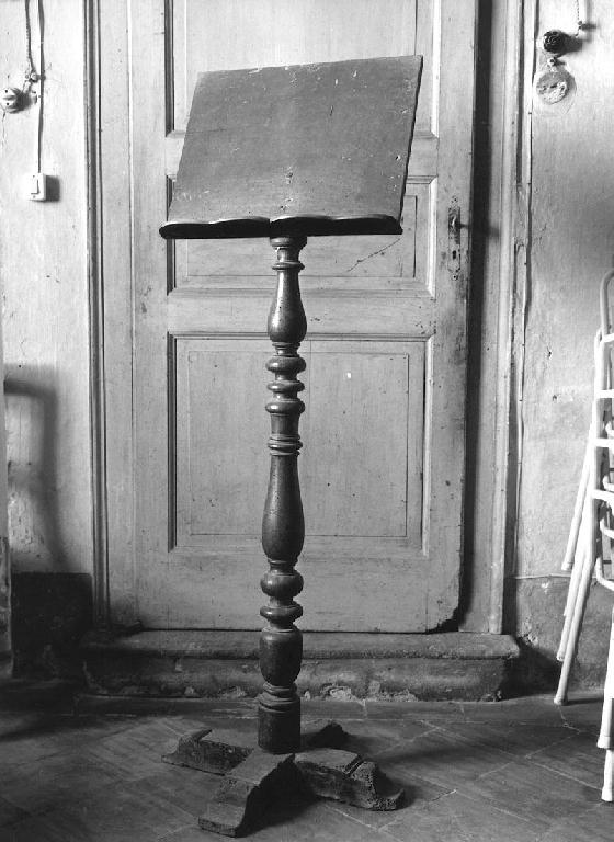 leggio - ambito piacentino (sec. XIX)