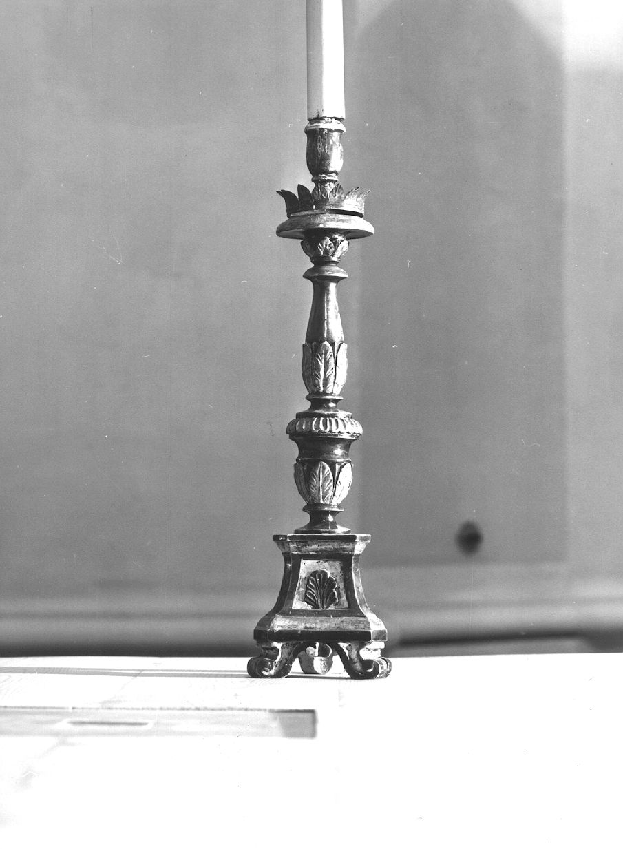 candelabro, serie - ambito emiliano (fine sec. XVIII)