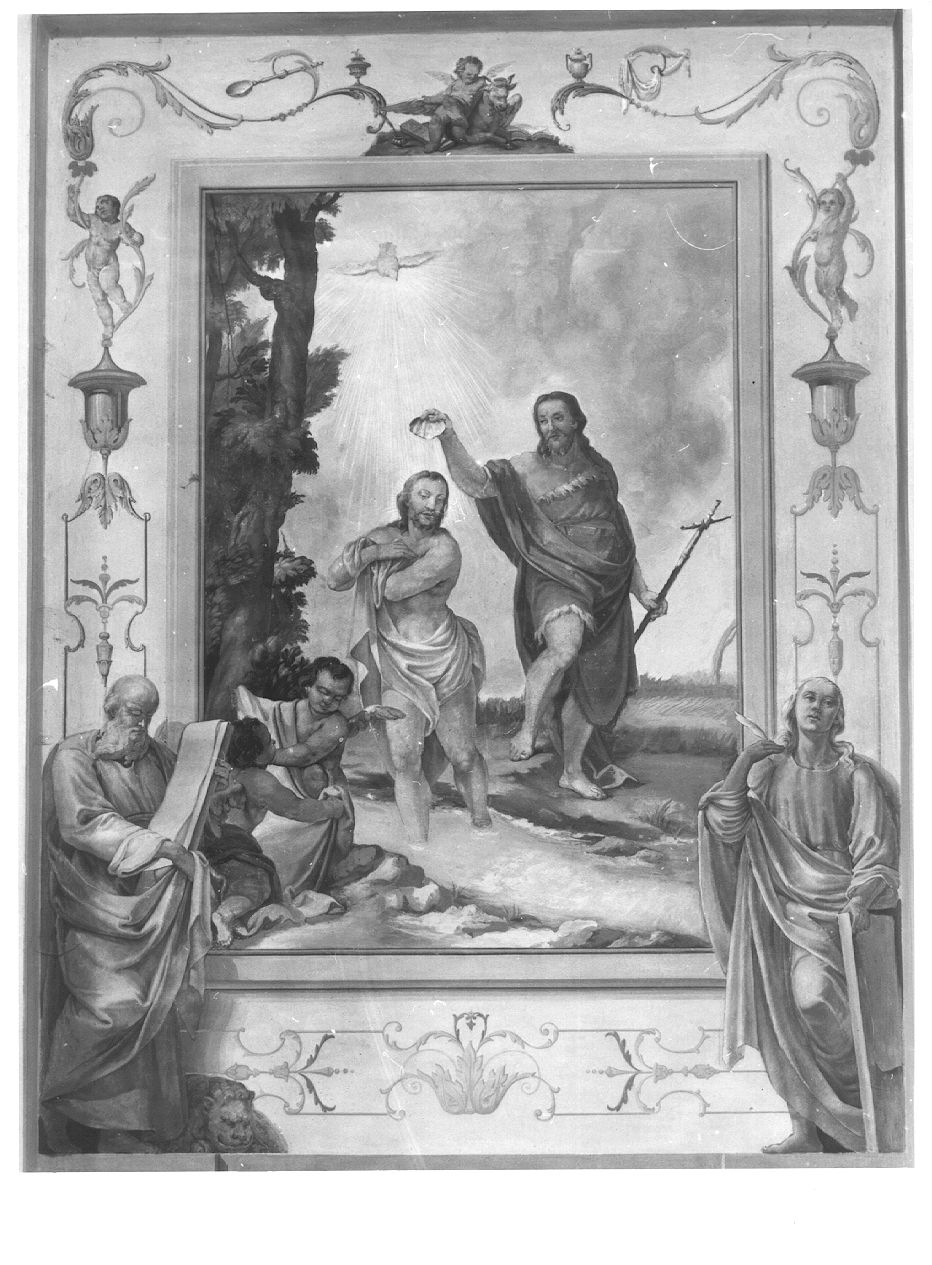 Battesimo di Cristo (dipinto) - ambito piacentino (seconda metà sec. XVIII)