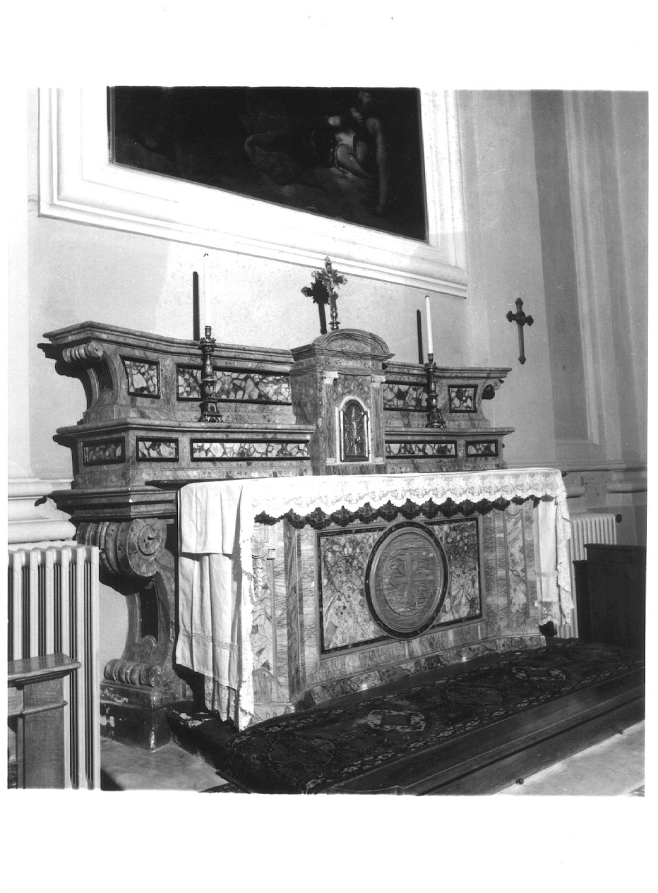 altare, serie - ambito piacentino (seconda metà sec. XVIII)