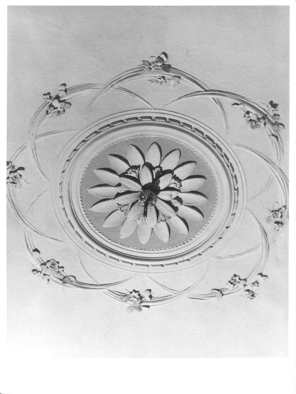 rosone - ambito emiliano (fine sec. XVIII)