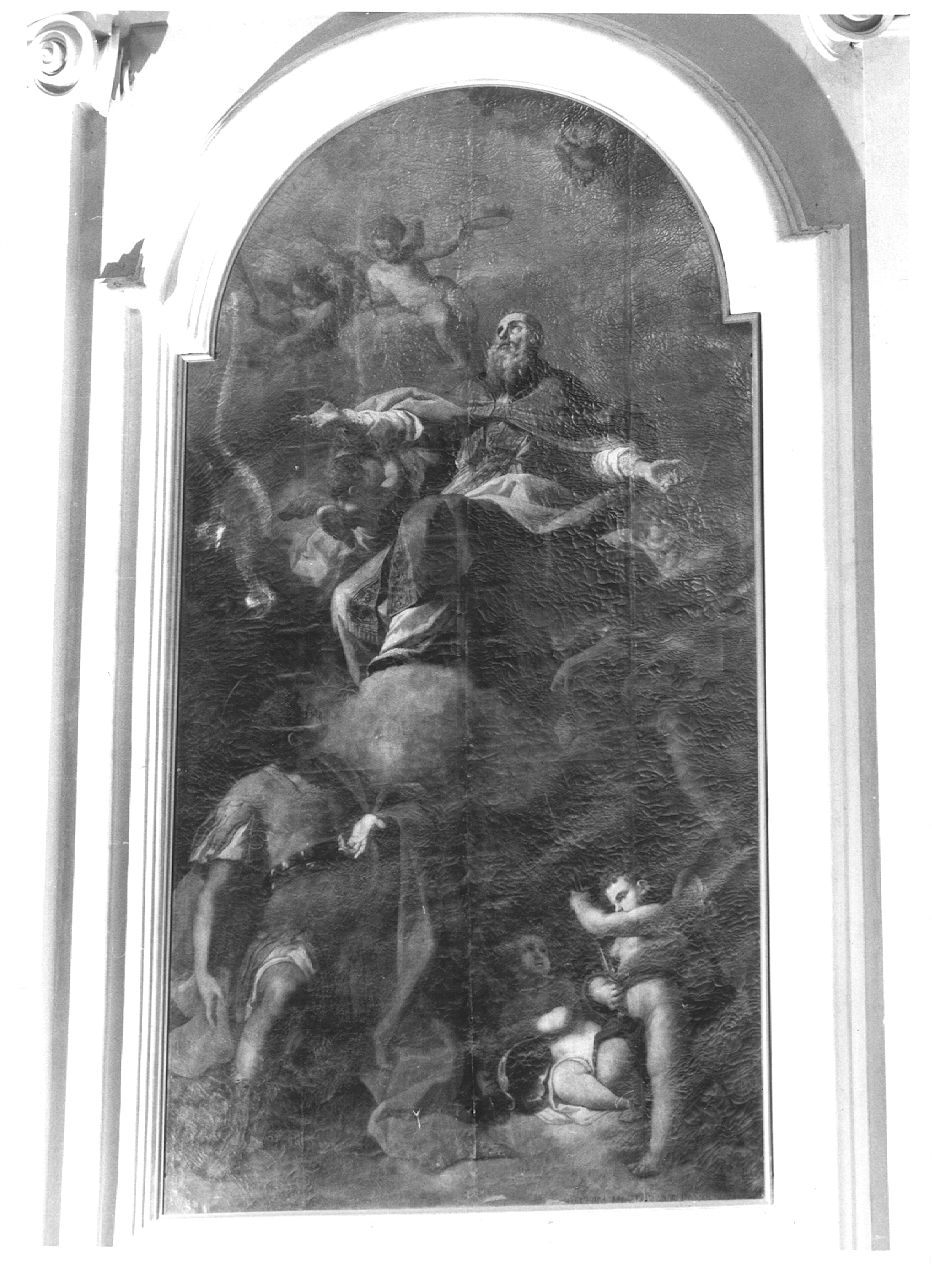 San Biagio e Sant'Ambrino (?) (dipinto) di Martorana Gioacchino (seconda metà sec. XVIII)