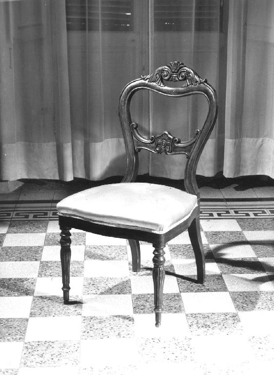 seggiola, serie - ambito piacentino (sec. XIX)