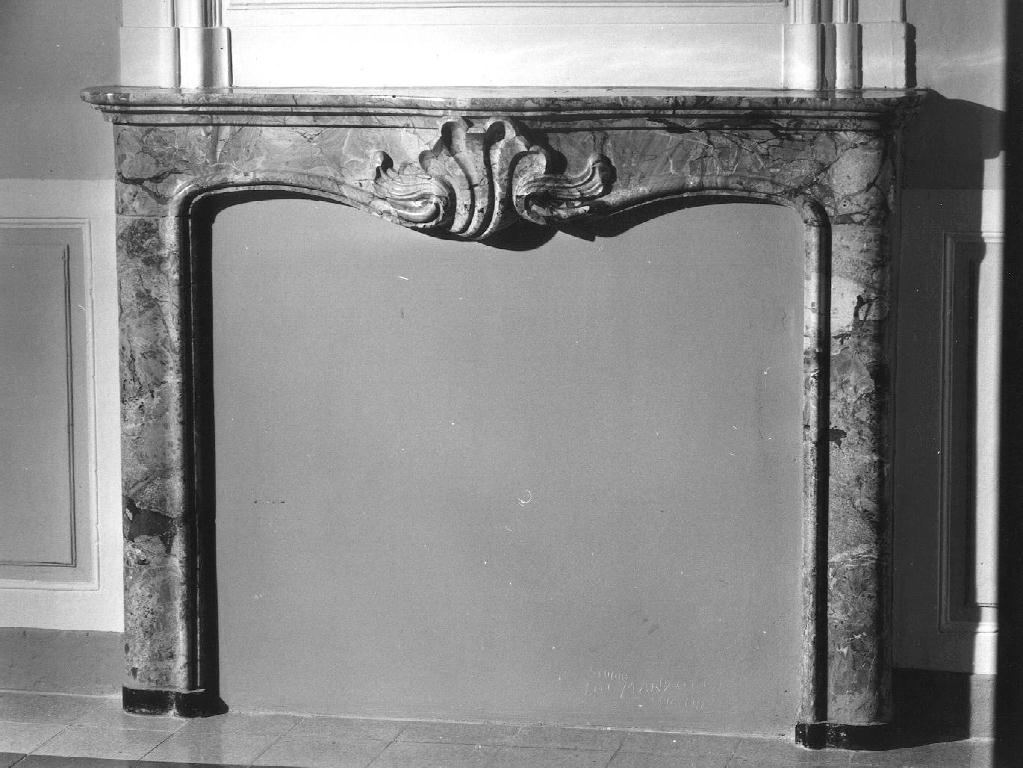 mostra di camino - ambito emiliano (fine/inizio secc. XVIII/ XIX)