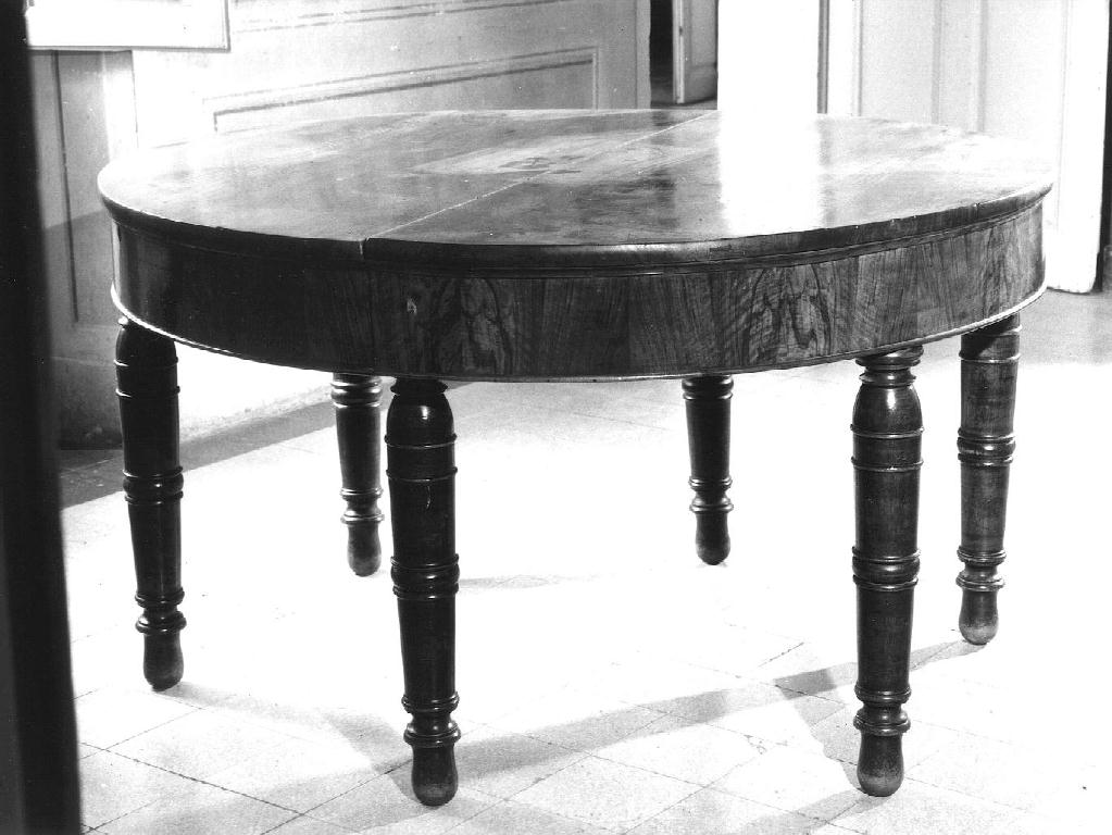 tavolo - ambito emiliano (seconda metà sec. XIX)