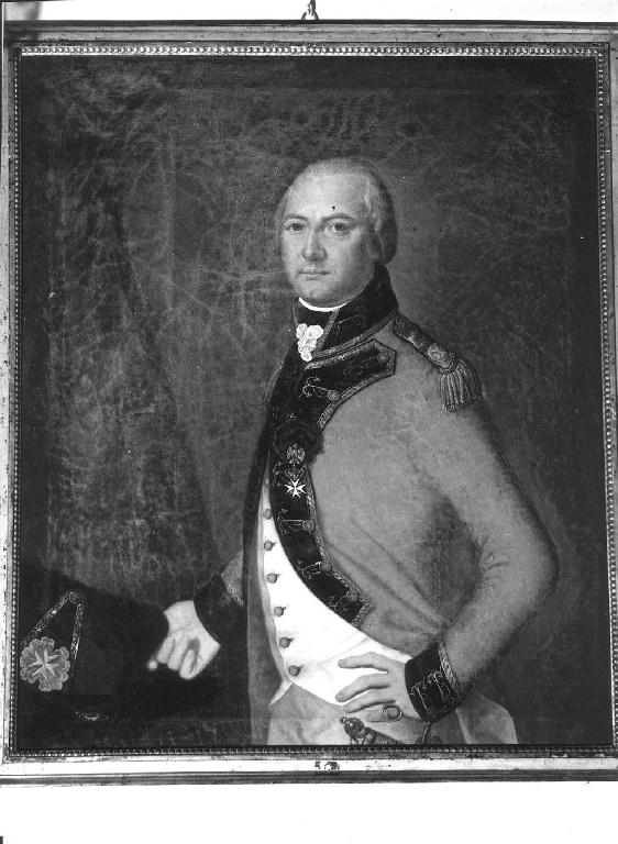 figura maschile (dipinto) - ambito emiliano (fine sec. XVIII)