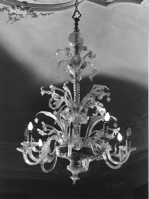 lampadario - manifattura di Murano (seconda metà sec. XVIII)