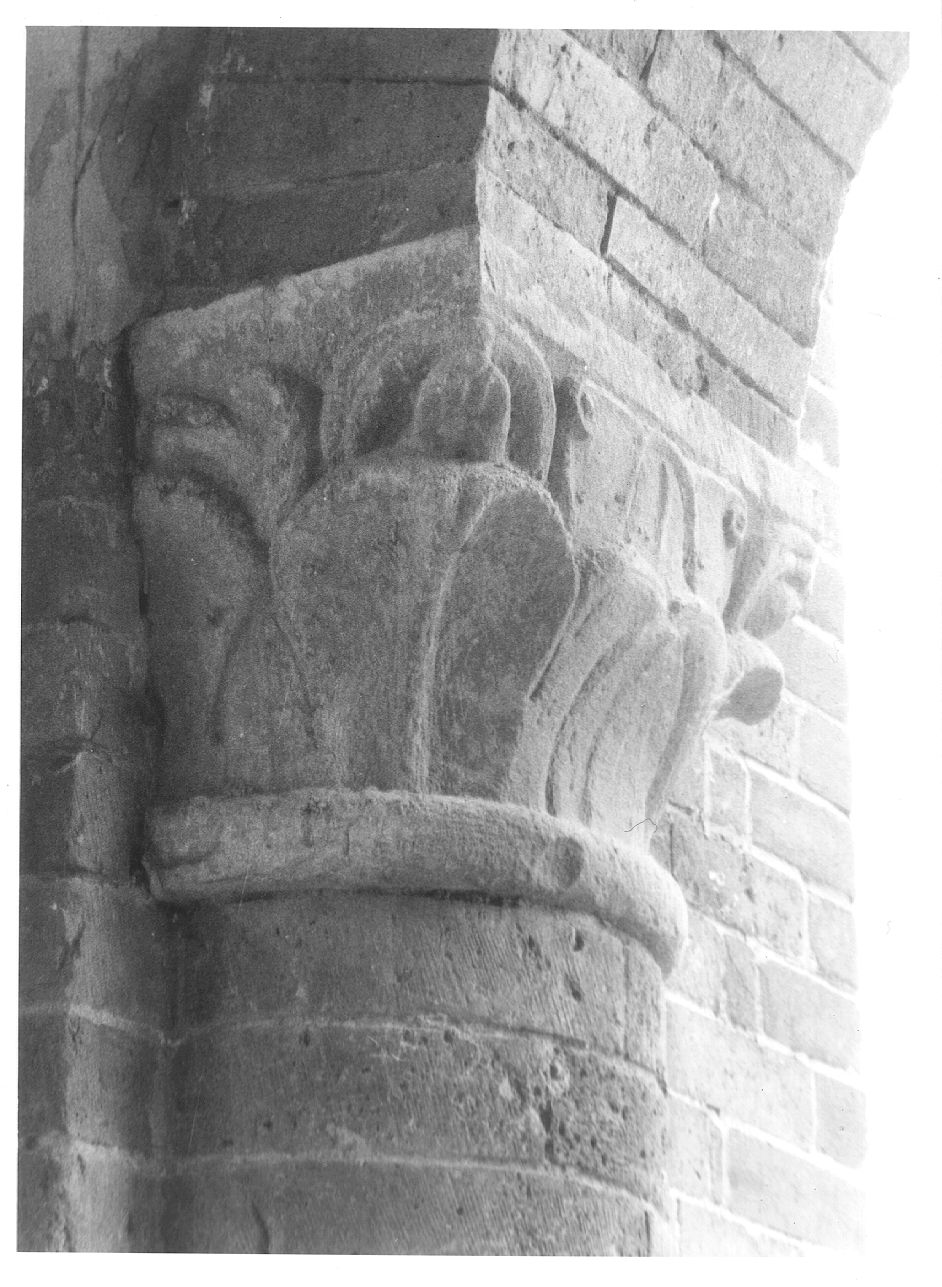 semicapitello, serie - ambito emiliano (sec. XIII)