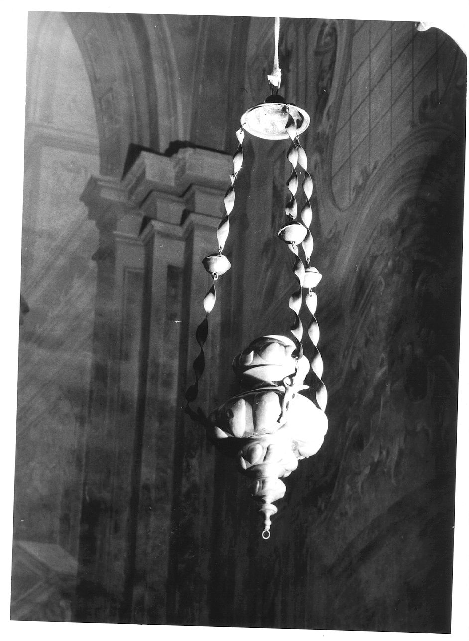 lampada pensile, serie - ambito piacentino (sec. XVIII)