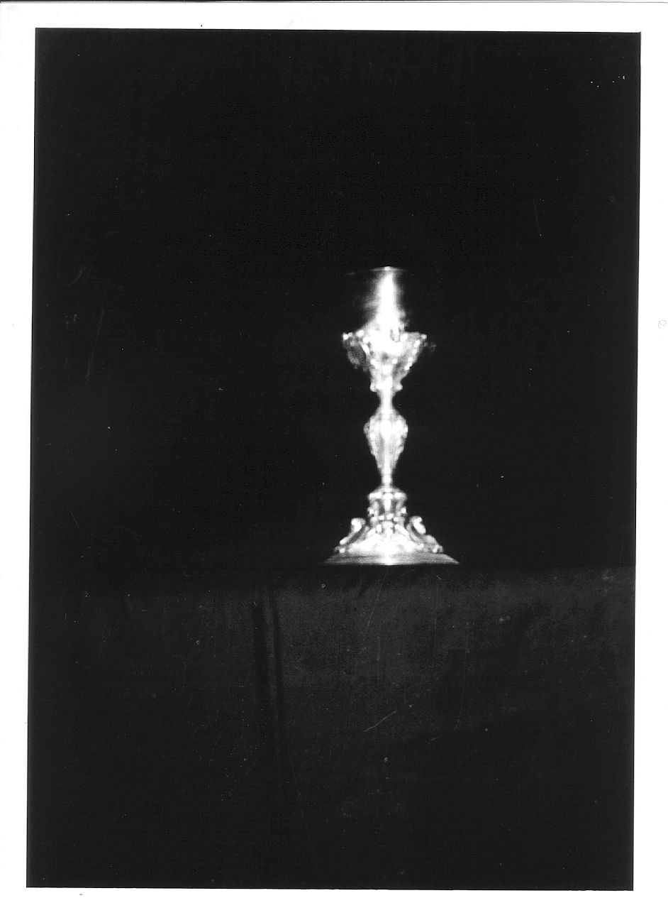 calice - ambito emiliano (prima metà sec. XIX)