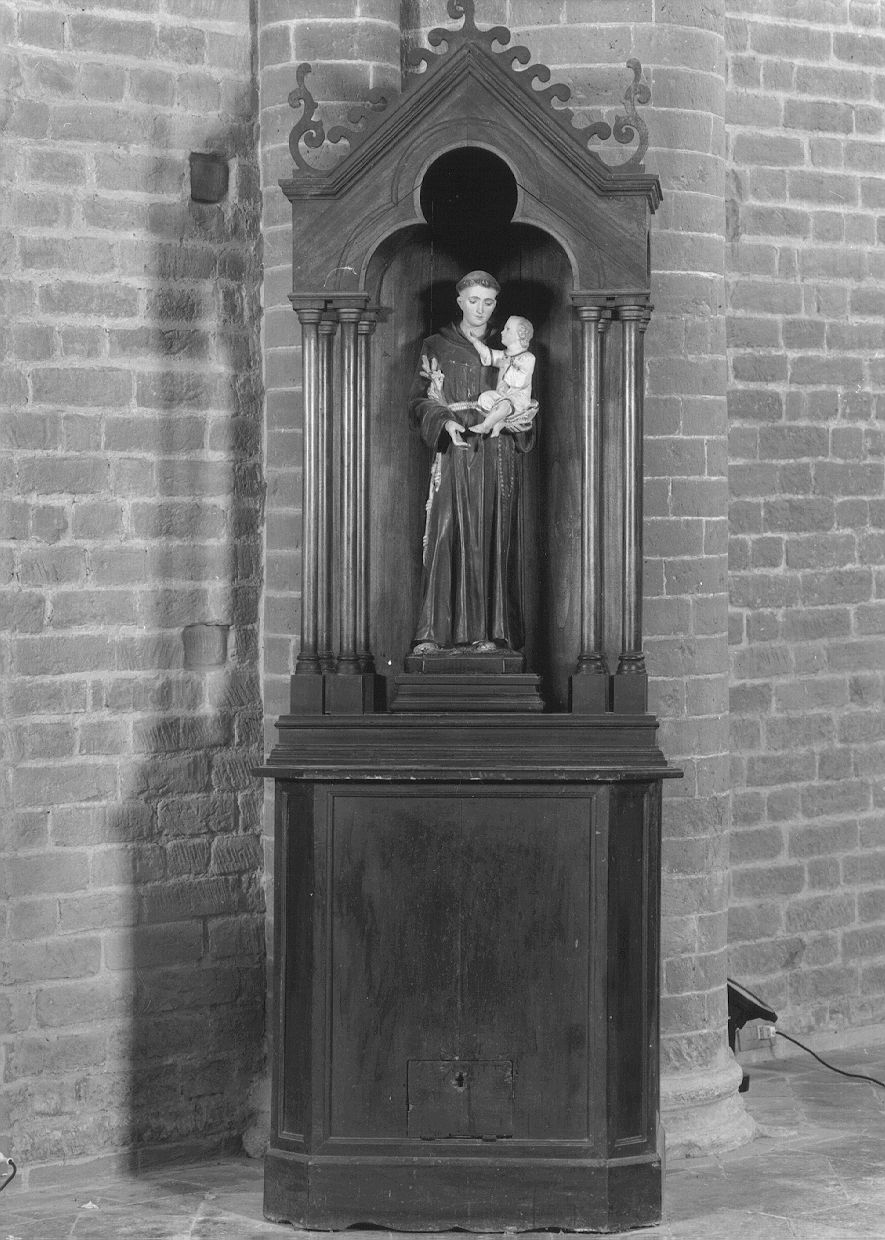 cassetta per elemosine - con mostra - ambito piacentino (primo quarto sec. XX)