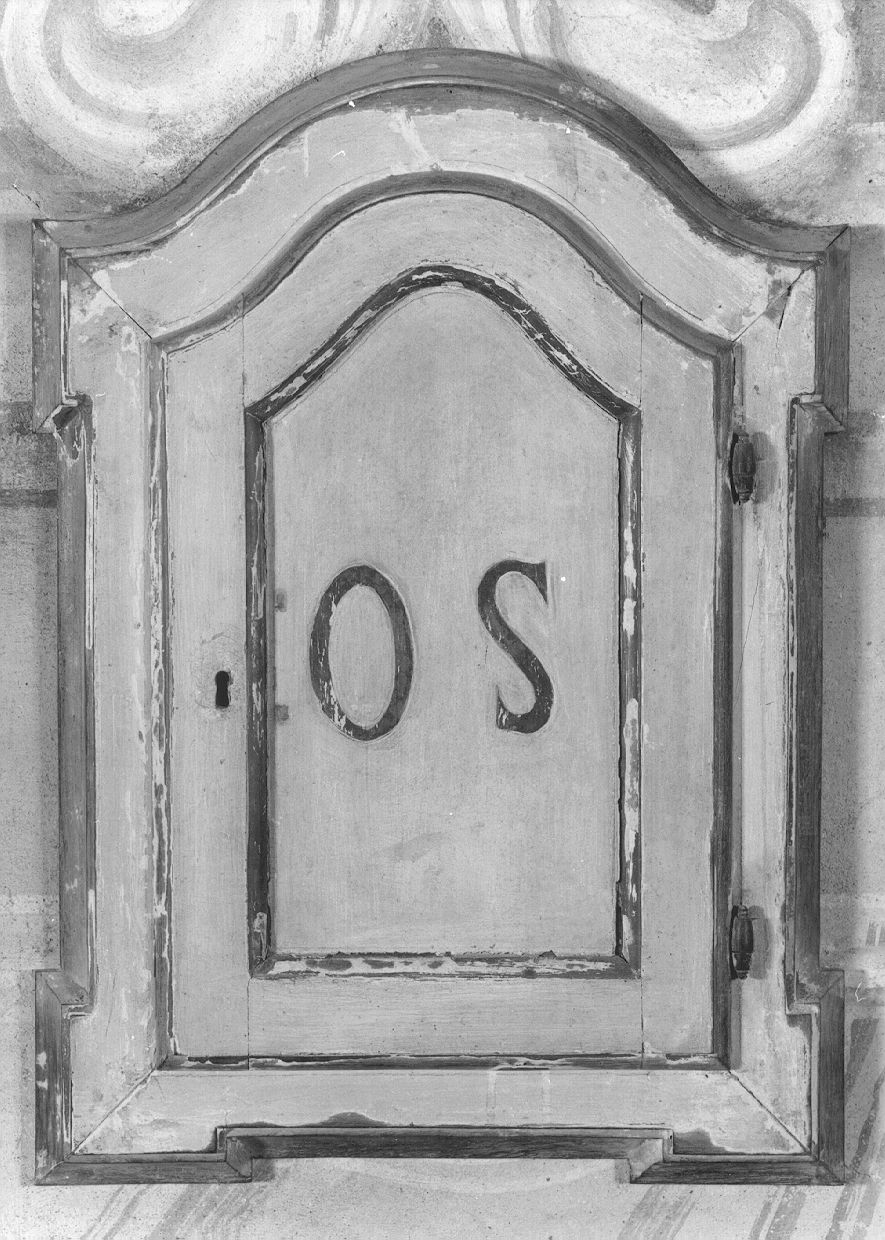 armadietto per oli santi, serie - ambito piacentino (metà sec. XVIII)