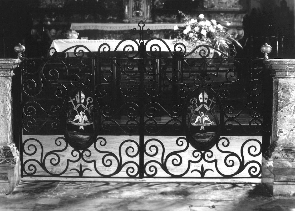 cancello di balaustrata - ambito piacentino (ultimo quarto sec. XVIII)