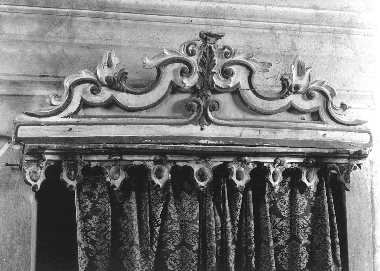 sovrapporta - ambito piacentino (seconda metà sec. XVIII)