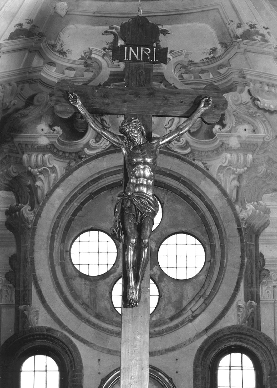 crocifisso - ambito piacentino (primo quarto sec. XX)