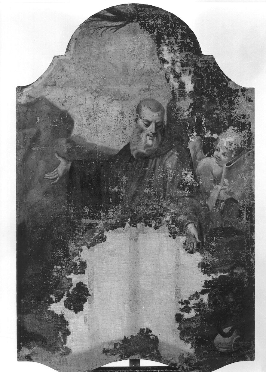 Santo monaco (dipinto) - ambito emiliano (seconda metà sec. XVIII)