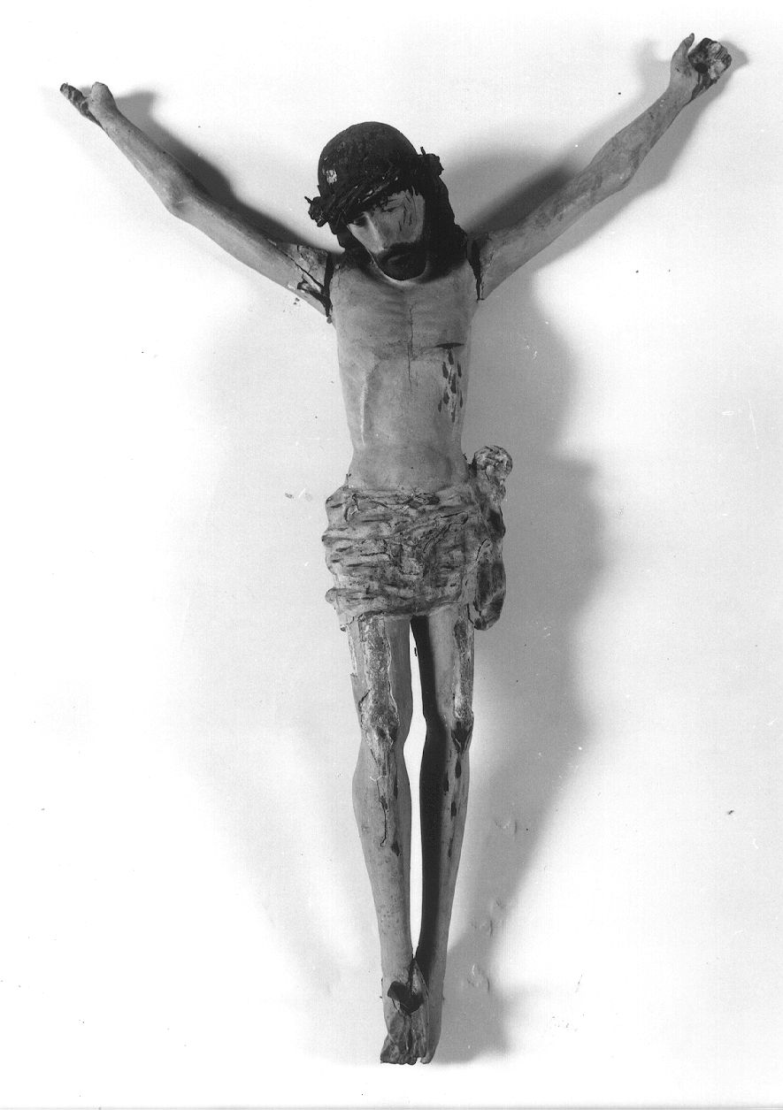 crocifisso - ambito piacentino (sec. XVIII)