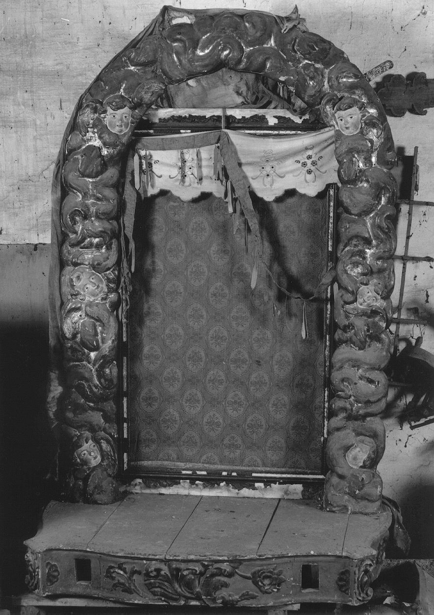 baldacchino processionale - ambito piacentino (seconda metà sec. XVIII)