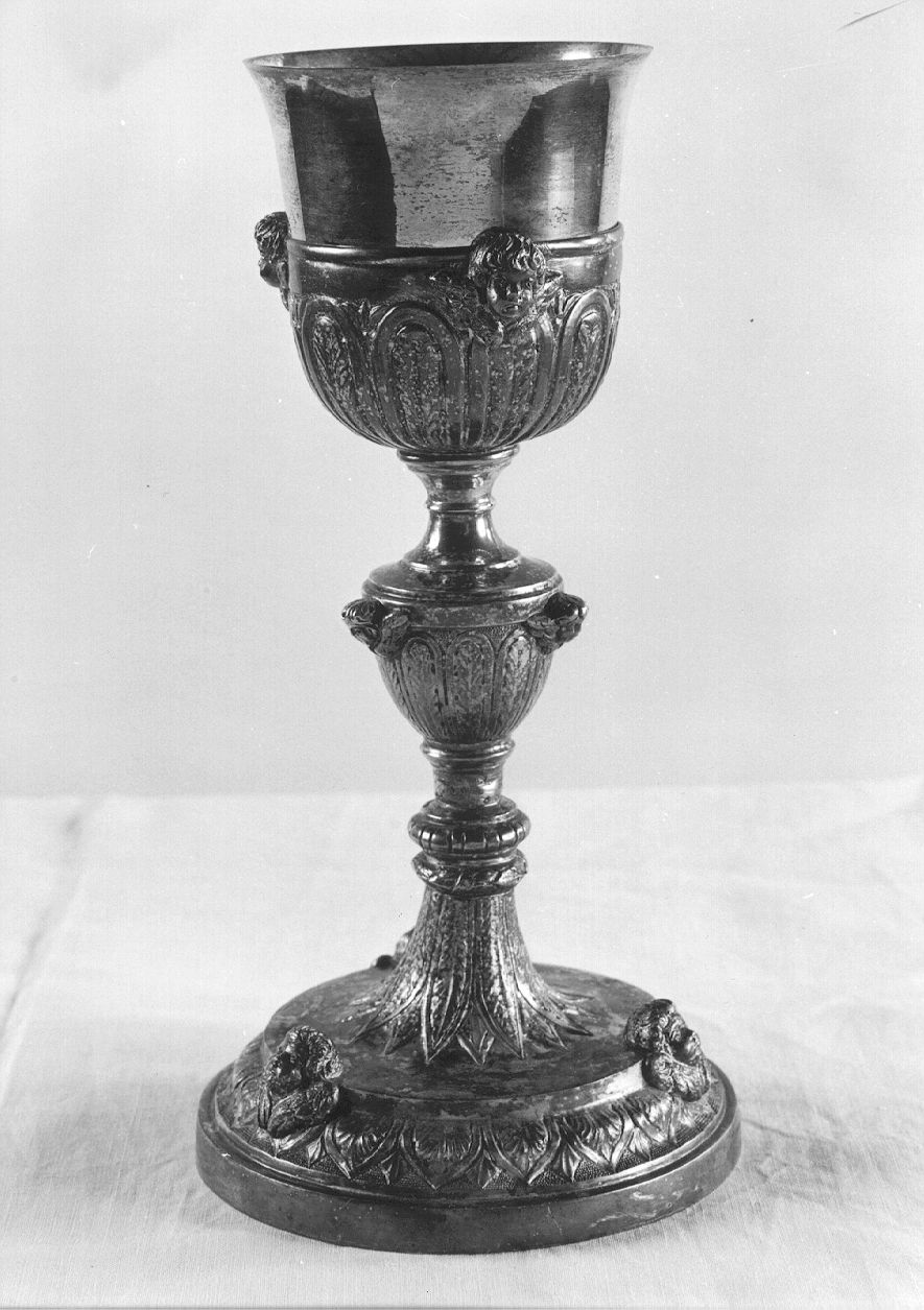 calice - ambito piacentino (primo quarto sec. XIX)