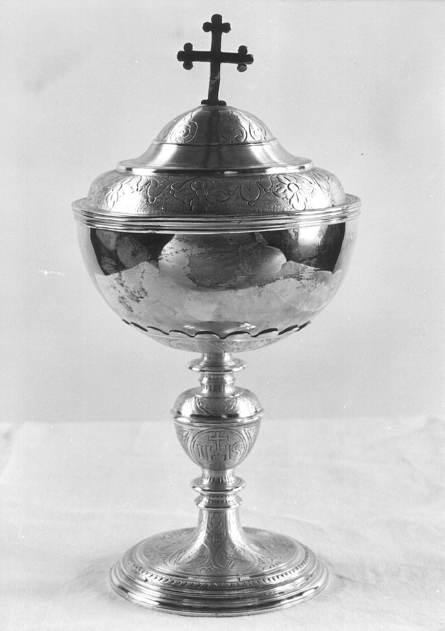 pisside - ambito piacentino (sec. XVII)