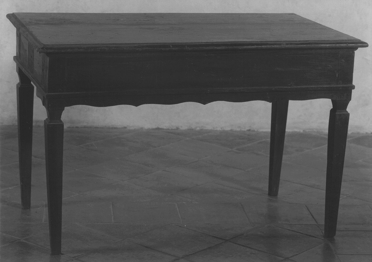 tavolo - ambito piacentino (fine sec. XVIII)