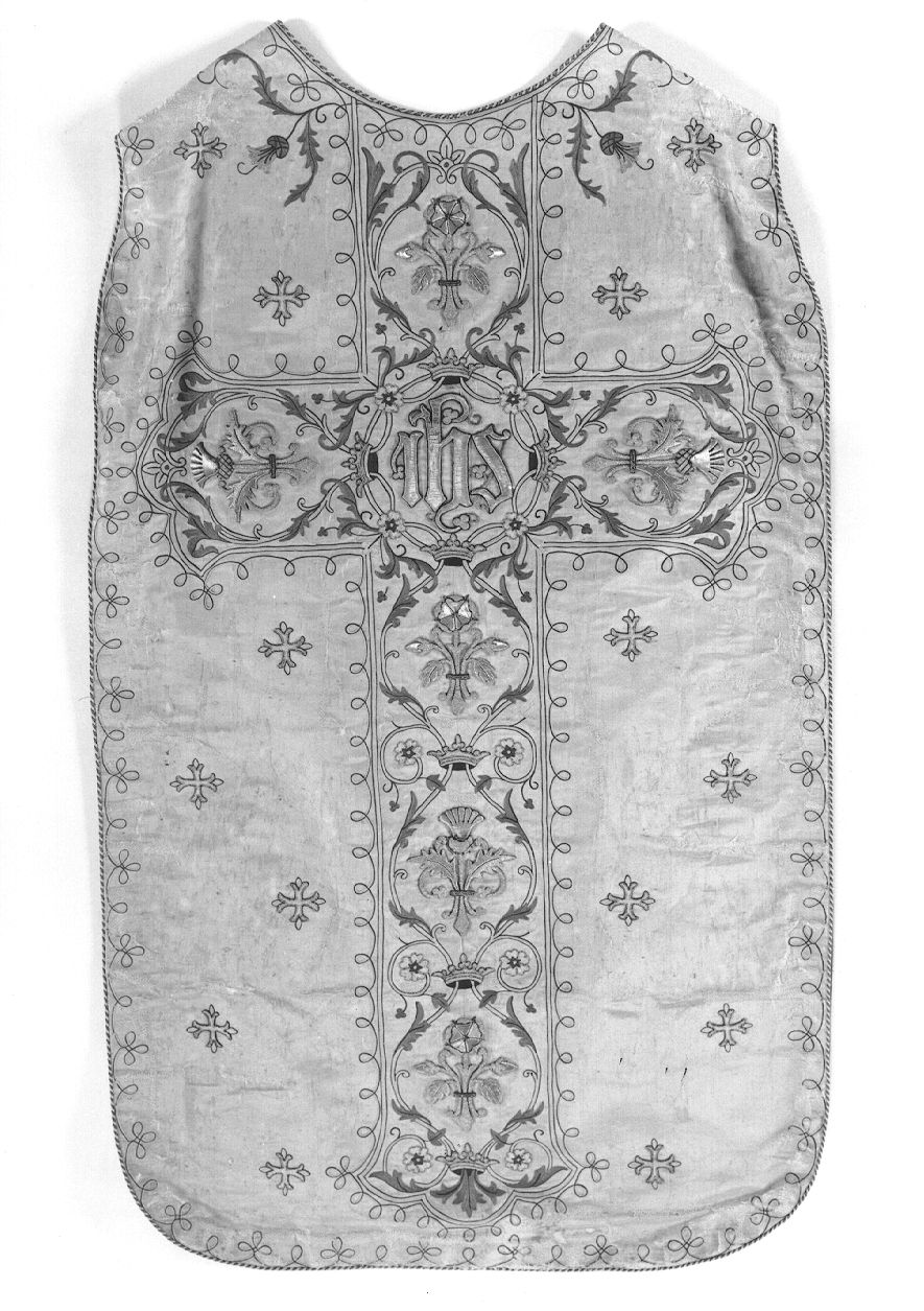 paramento liturgico, insieme - manifattura italiana (primo quarto sec. XX)