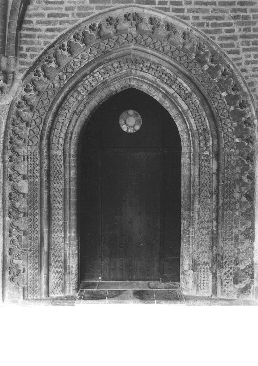 portale - ambito piacentino (fine/inizio secc. XIII/ XIV)