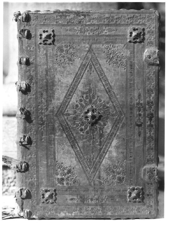 coperta di libro liturgico - ambito veneto (sec. XVII)