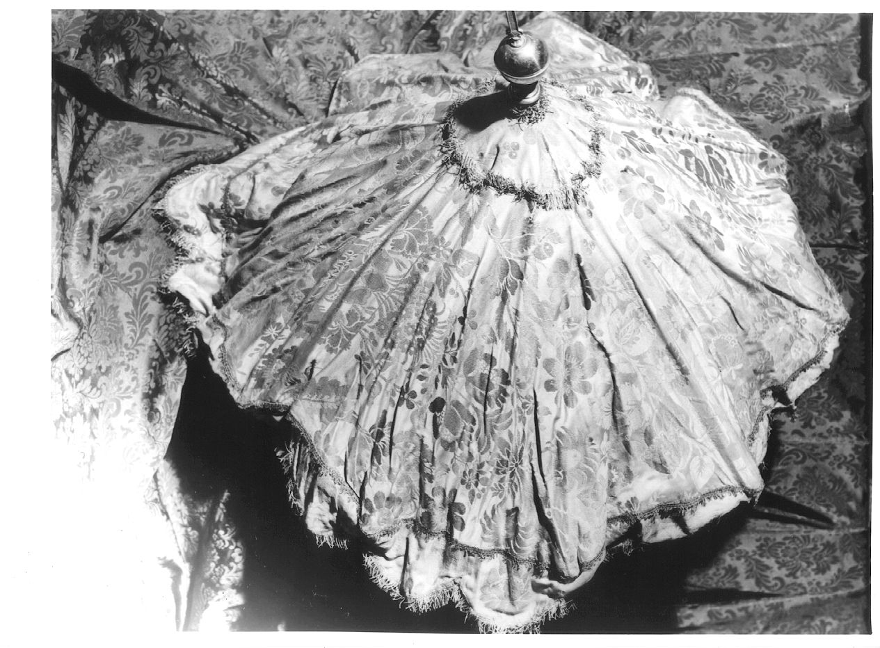 ombrellino processionale - ambito piacentino (seconda metà sec. XIX)