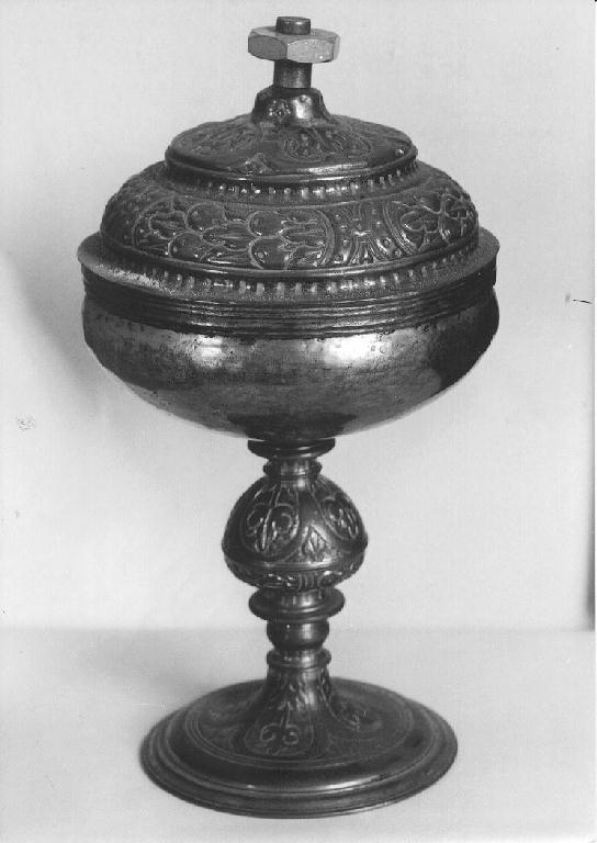 pisside - ambito parmense-piacentino (sec. XIX)