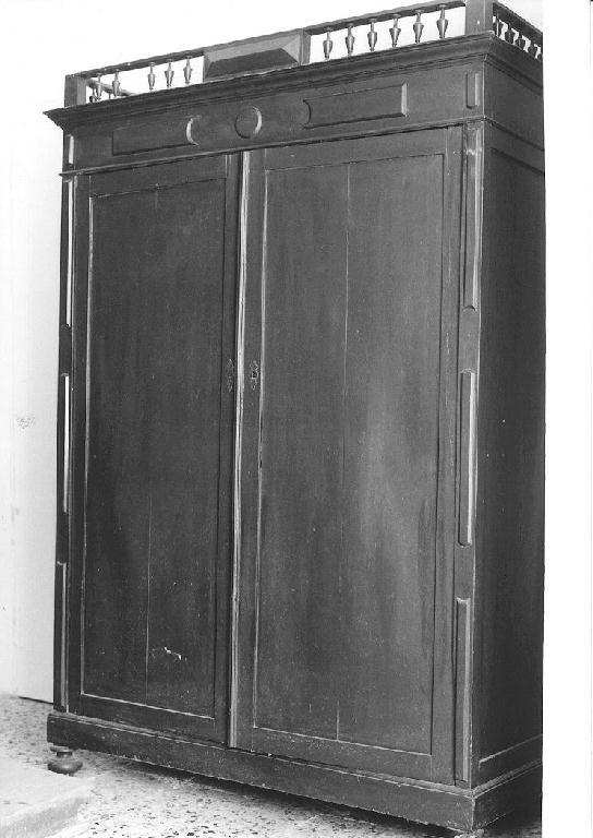 armadio - ambito Italia settentrionale (fine/inizio secc. XIX/ XX)