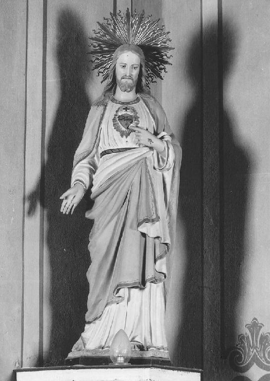 Sacro Cuore di Gesù (statua) - produzione Italia settentrionale (prima metà sec. XX)
